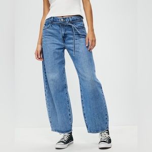 Levi's Light Blue Wide Leg Flare Jeans